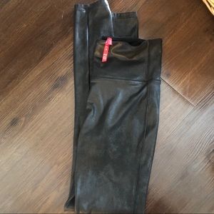 Spanx Faux Leather Leggings